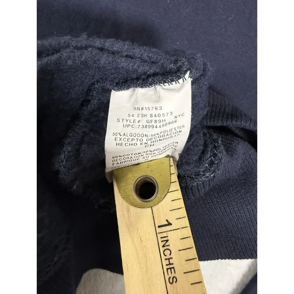Champion Hoodie Mens Small Blue‎ Spellout Pullover